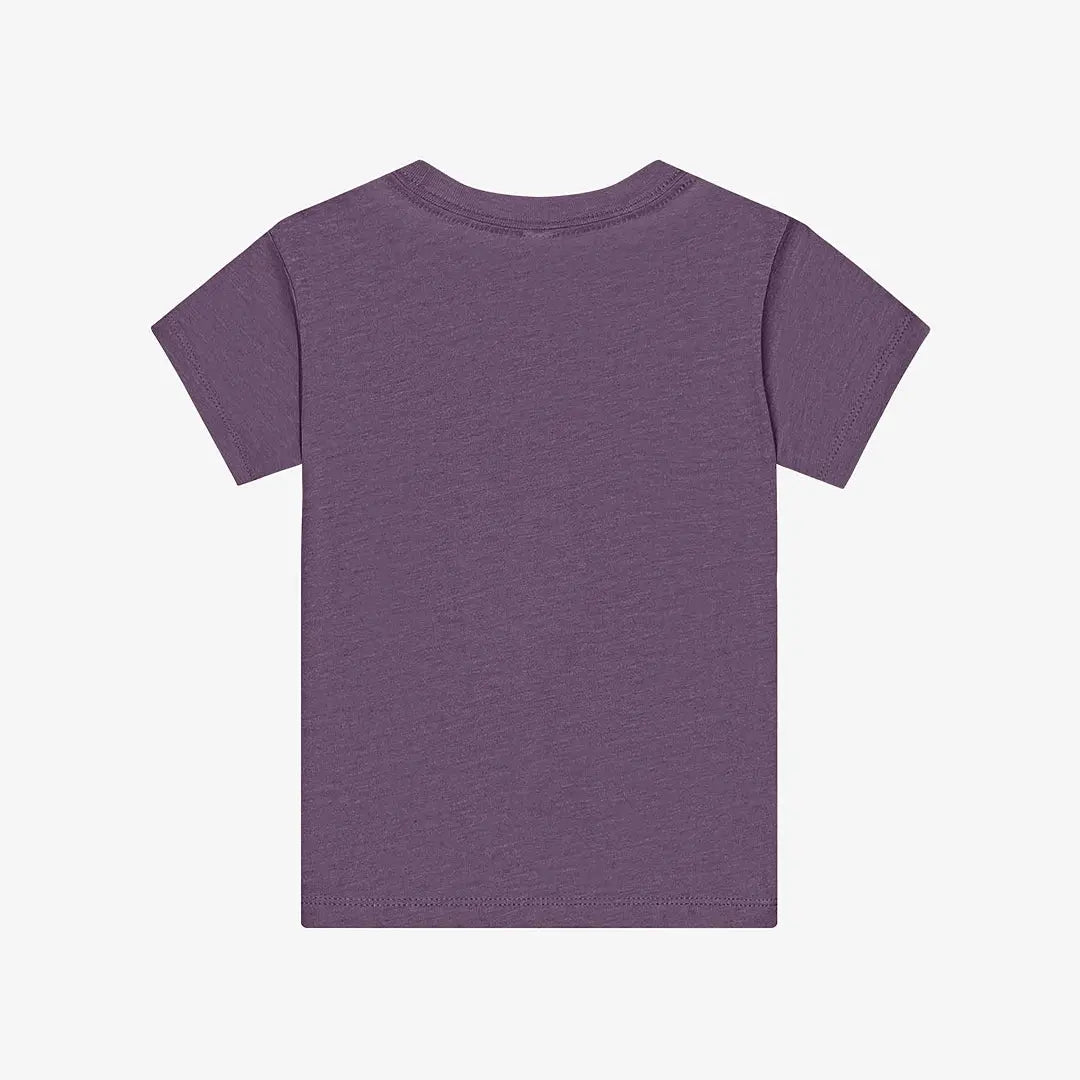 BELLA + CANVAS - Toddler Short Sleeve Tee 3001T Heather Purple Picasso Print