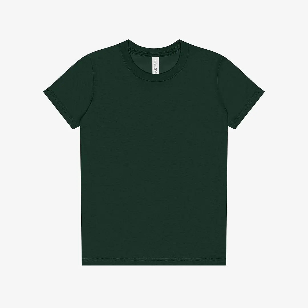 Bella + Canvas Youth Jersey Short Sleeve Tee - 3001Y Forest Picasso Print