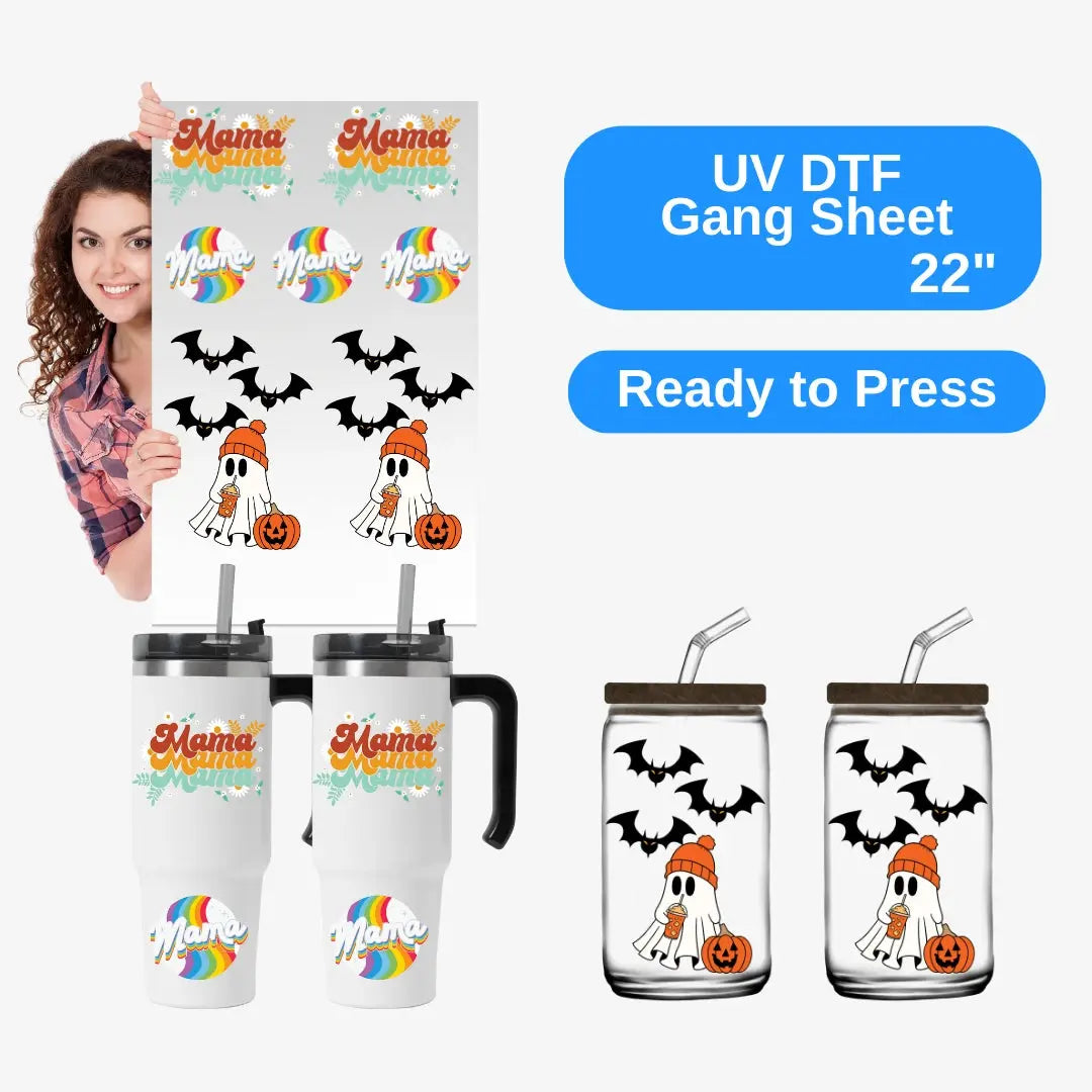 Upload Your UV DTF Sticker Gang Sheet Picasso Print