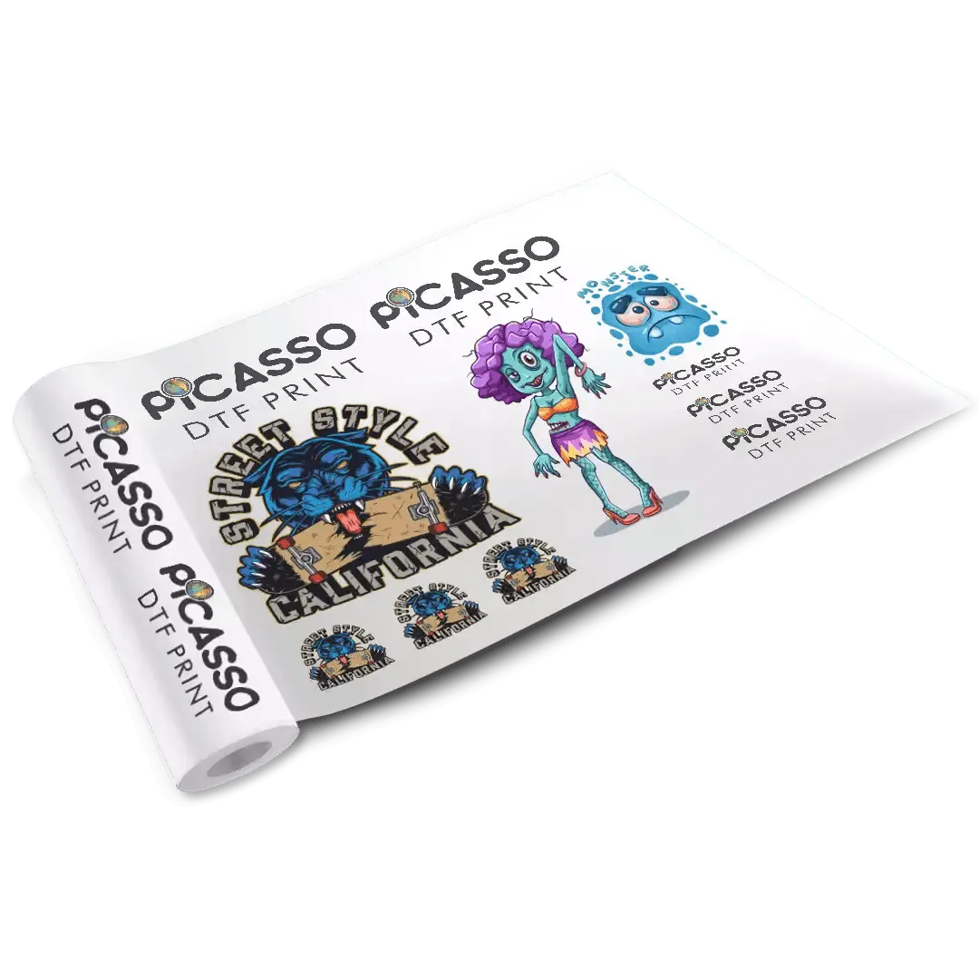Custom Gang Sheet DTF - Upload a Pre-Made Sheet - Picasso Print