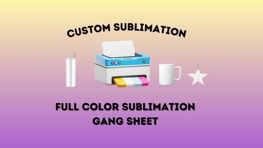 Custom Sublimation Gang Sheet - Picasso Print