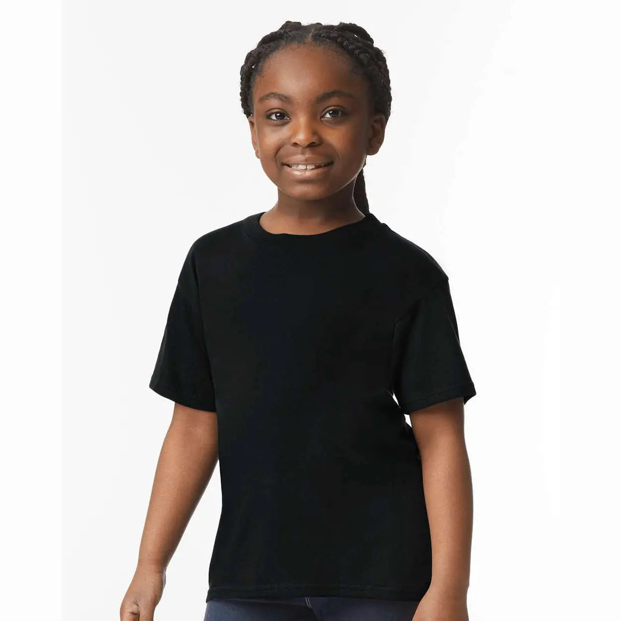 Gildan - Softstyle® Youth T-Shirt - 64000B Black Picasso Print