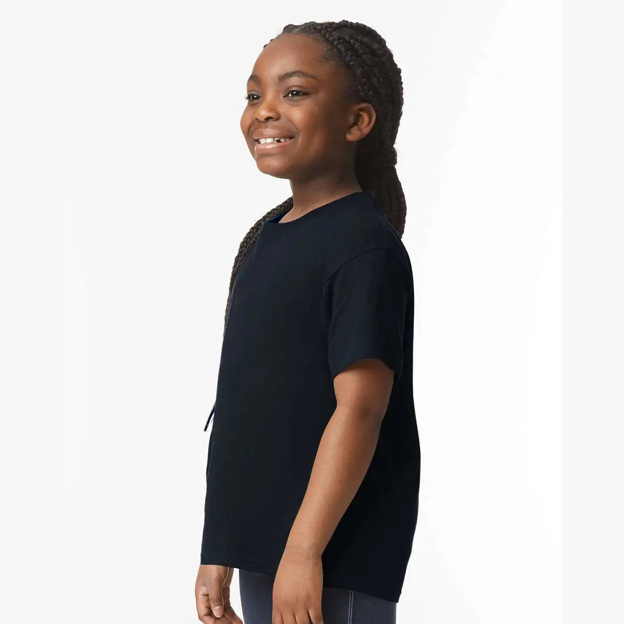 Gildan - Softstyle® Youth T-Shirt - 64000B Black Picasso Print