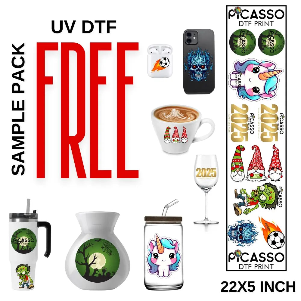 UV DTF Sample Pack Print Picasso Print