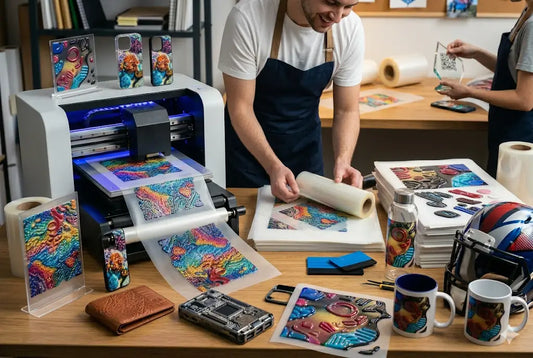 4 Benefits of 3D UV DTF TPU Printing for Print Shops