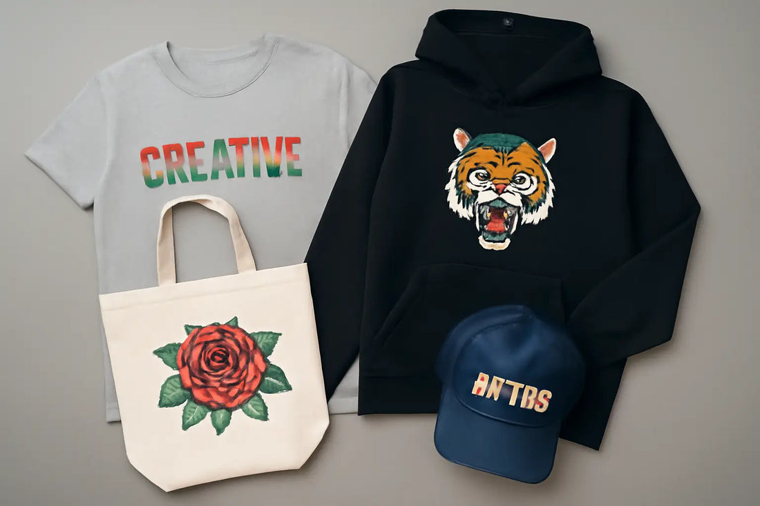 4 Creative Ideas for Custom Apparel with DTF Printing