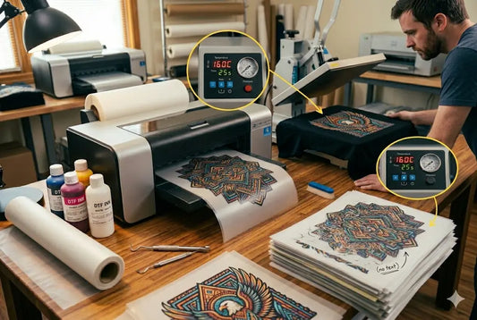 4 Reasons Why You Shouldn’t Ignore Heat Press Settings in DTF Printing