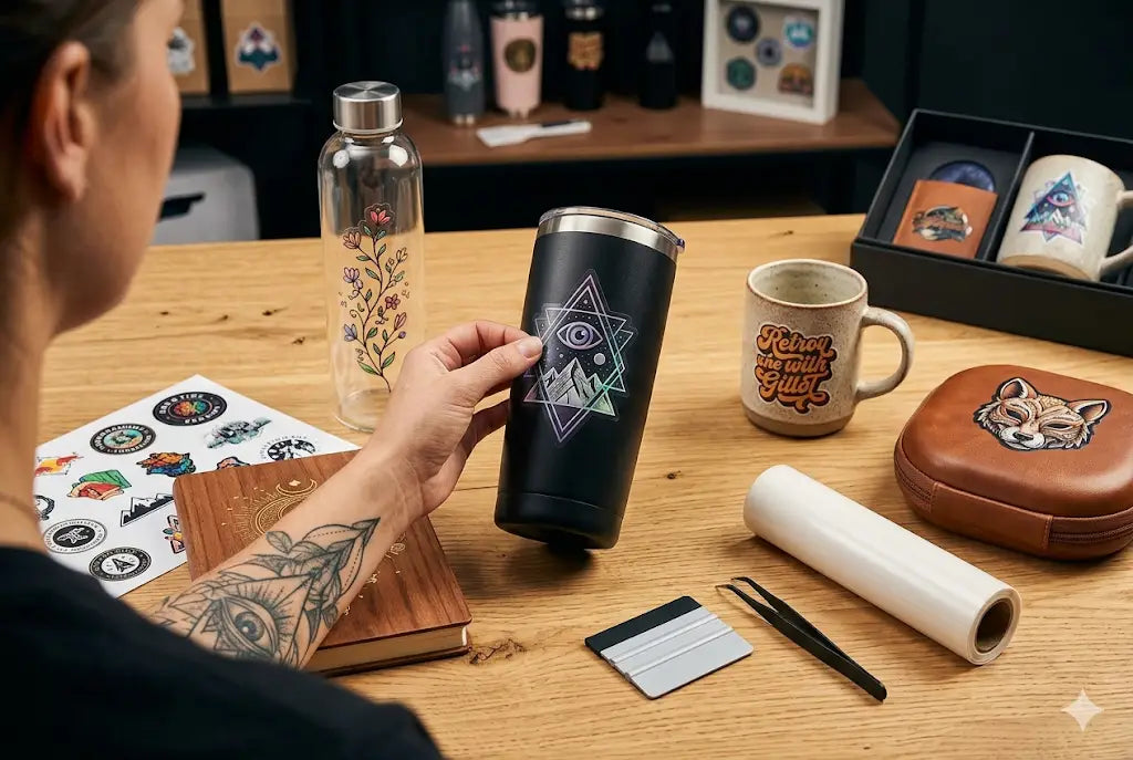 4 Trending Product Categories You Can Customize with UV DTF Stickers
