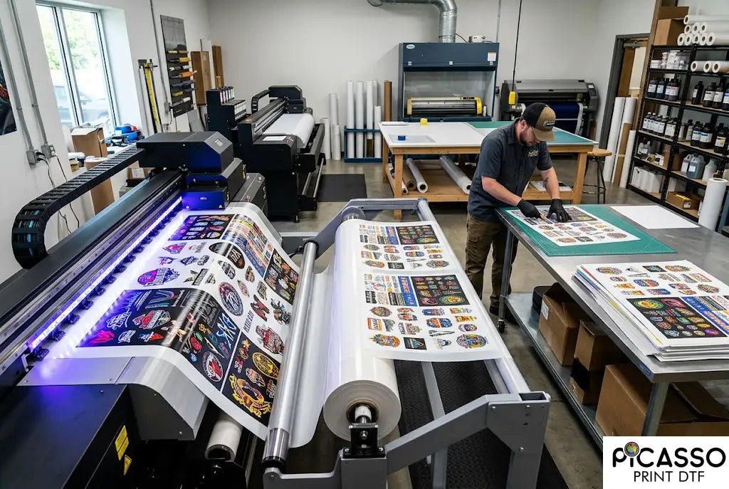 Bulk UV DTF Gang Sheets Guide For Print Shops In Richardson, TX