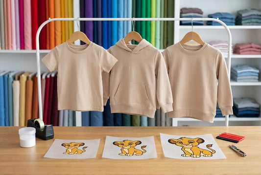 DTF Transfer Size Chart for Toddler T-Shirts, Hoodies, and Sweatshirts: 2T to 5T Sizing  