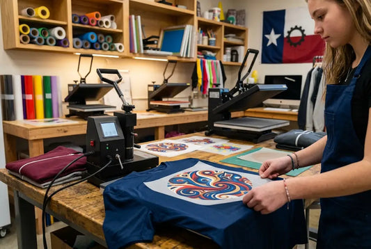 DTF Transfers on Stretch Fabric: Cost, Temperature and Profit Guide for Texas Shops 