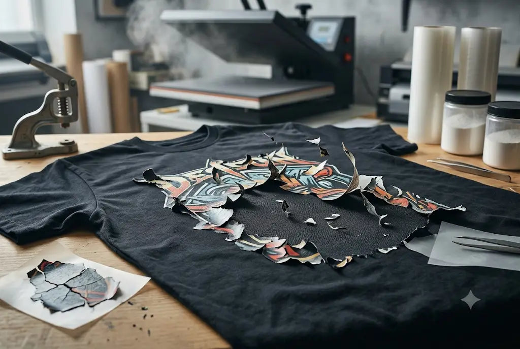 Here’s What’s Causing Your DTF Prints to Peel After Press: 10 Reasons and Fixes