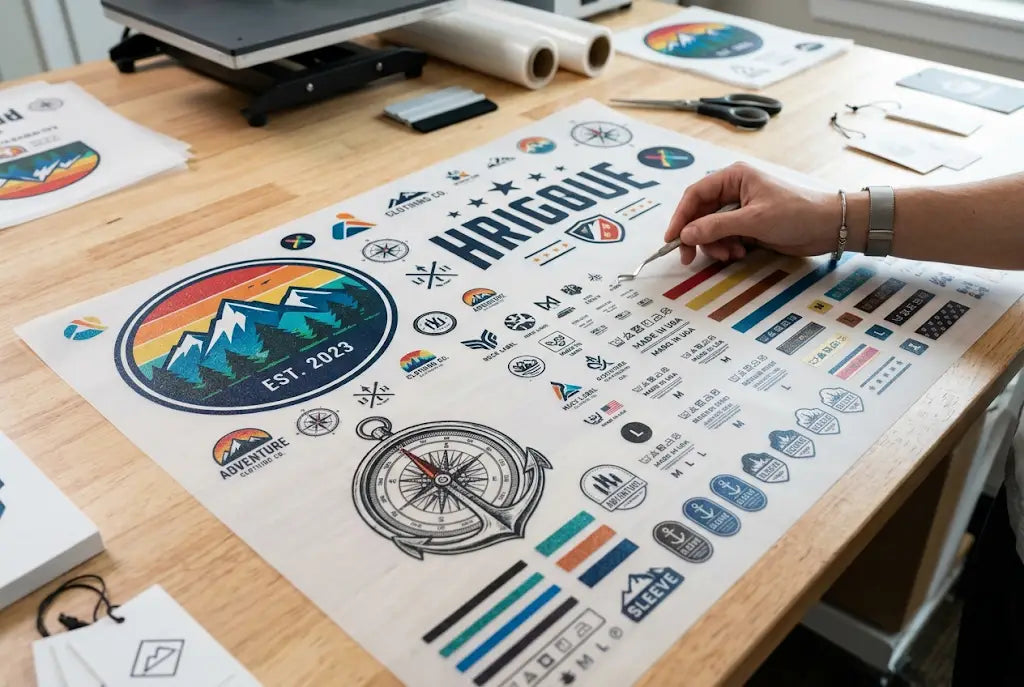How to Fill Gaps with Small Logos, Neck Labels and Sleeve Prints on a DTF Gang Sheet
