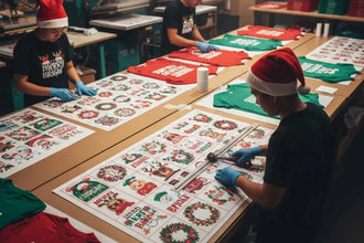 How to Use Christmas DTF Gang Sheets for Bulk Orders