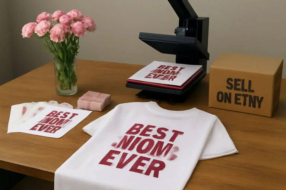 Memorable Mother's Day Shirt Ideas With DTF Printing That’ll Sell on Etsy
