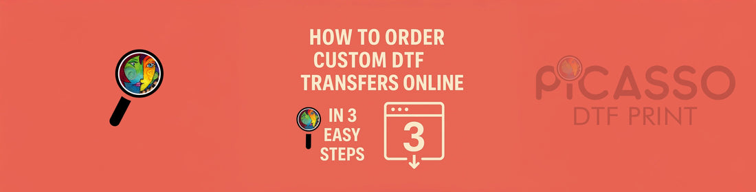 How to Order Custom DTF Transfers Online in 3 Easy Steps