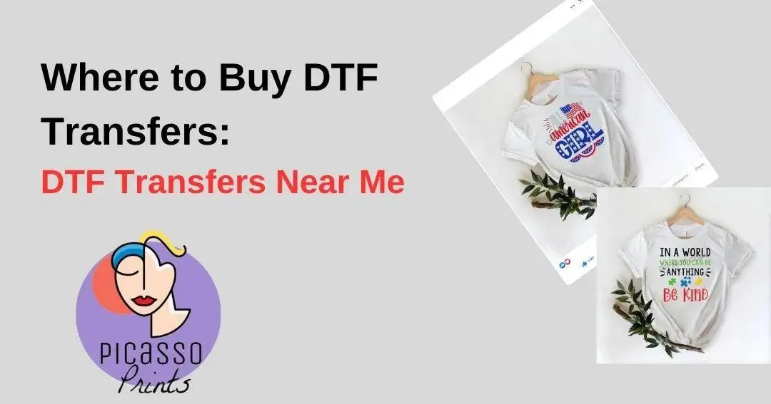 Where to Buy DTF Transfers in Richardson, TX - Picasso Print
