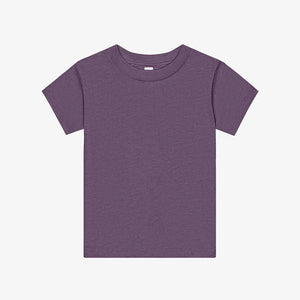 BELLA + CANVAS - Toddler Short Sleeve Tee 3001T Heather Purple Picasso Print