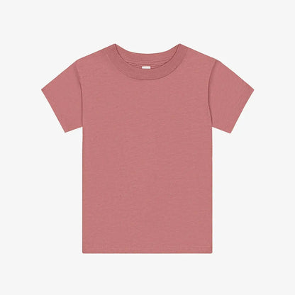 BELLA + CANVAS - Toddler Short Sleeve Tee 3001T Heather Mauve Picasso Print
