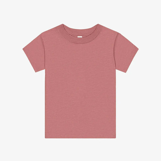 BELLA + CANVAS - Toddler Short Sleeve Tee 3001T Heather Mauve Picasso Print