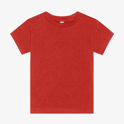 BELLA + CANVAS - Toddler Short Sleeve Tee 3001T Red Picasso Print