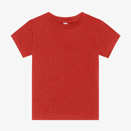 BELLA + CANVAS - Toddler Short Sleeve Tee 3001T Red Picasso Print