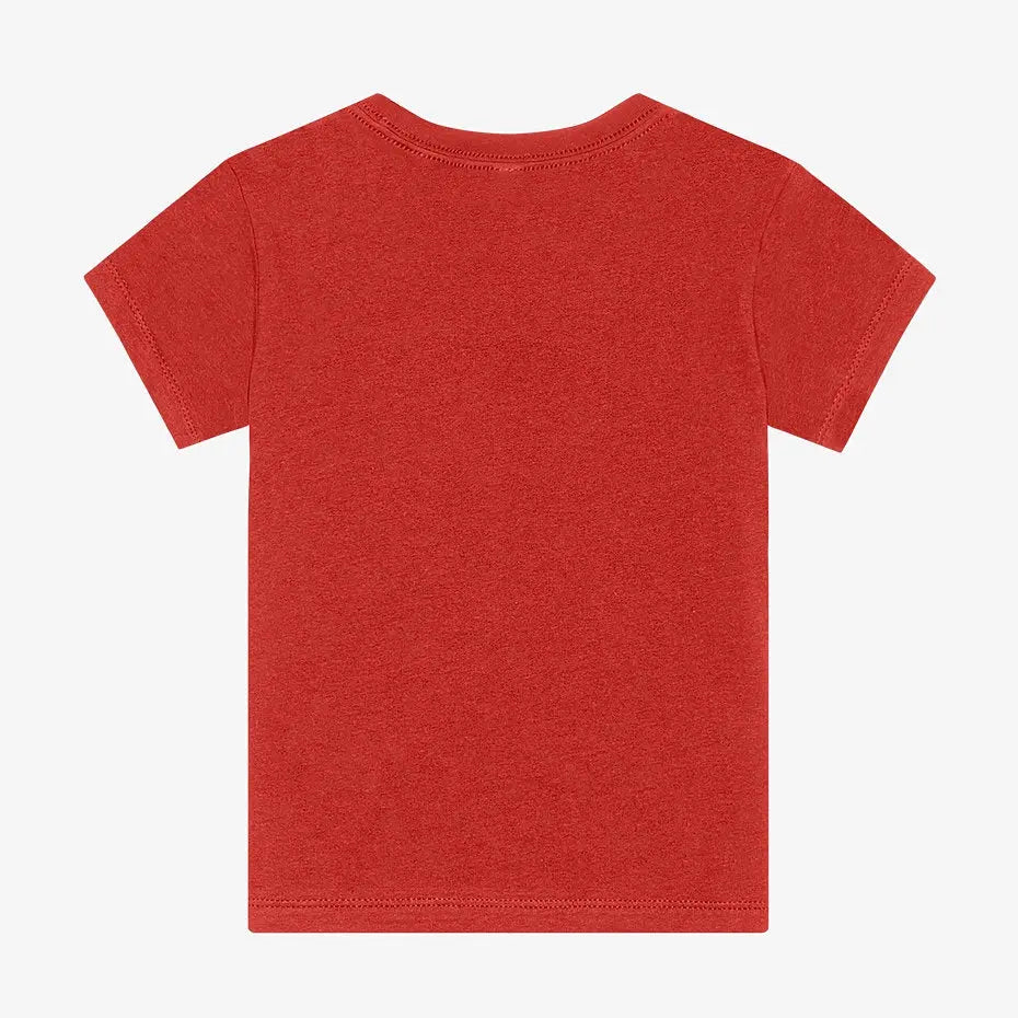 BELLA + CANVAS - Toddler Short Sleeve Tee 3001T Red Picasso Print