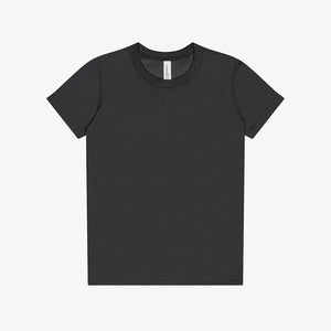 Bella + Canvas Youth Jersey Short Sleeve Tee - 3001Y Dark Grey Heather Picasso Print