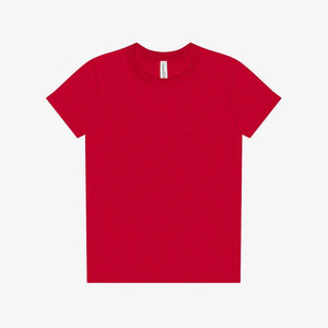 Bella + Canvas Youth Jersey Short Sleeve Tee - 3001Y Red Picasso Print