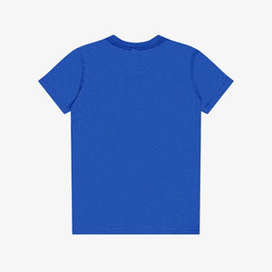 Bella + Canvas Youth Jersey Short Sleeve Tee - 3001Y True Royal Picasso Print