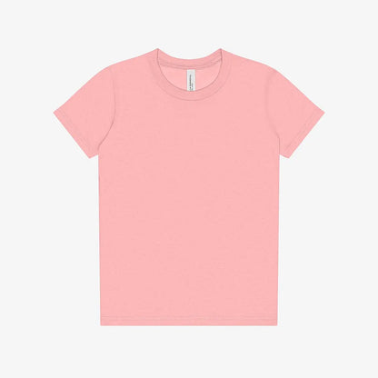 Bella + Canvas Youth Jersey Short Sleeve Tee - 3001Y Pink Picasso Print