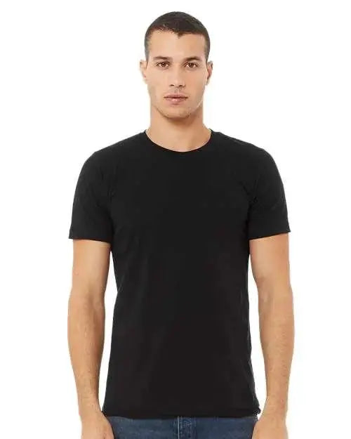 BELLA + CANVAS - Jersey Tee - 3001 - Black - Picasso Print