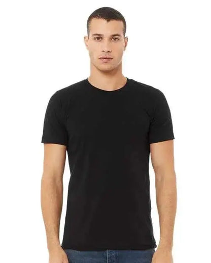 BELLA + CANVAS - Jersey Tee - 3001 - Black - Picasso Print