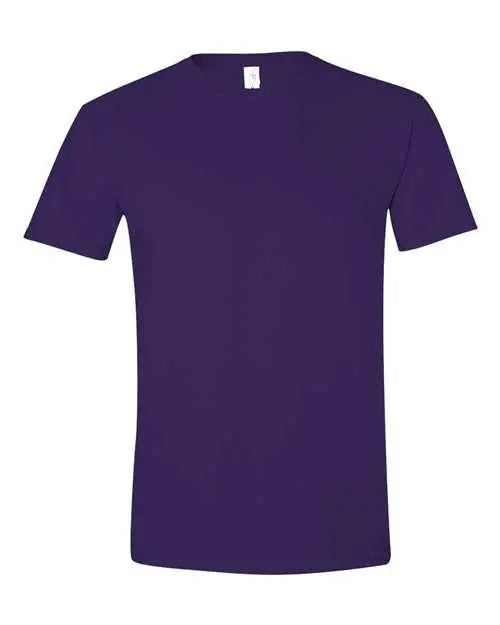 Gildan-Softstyle® T-Shirt-64000 - Purple - Picasso Print
