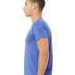 BELLA + CANVAS - Jersey Tee - 3001 - Heather Colombia Blue - Picasso Print
