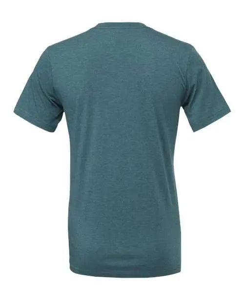 BELLA + CANVAS - Jersey Tee - 3001 - Heather Deep Teal - Picasso Print