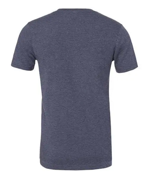 BELLA + CANVAS - Jersey Tee - 3001 - Heather Navy - Picasso Print