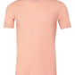 BELLA + CANVAS - Jersey Tee - 3001 - Heather Peach - Picasso Print