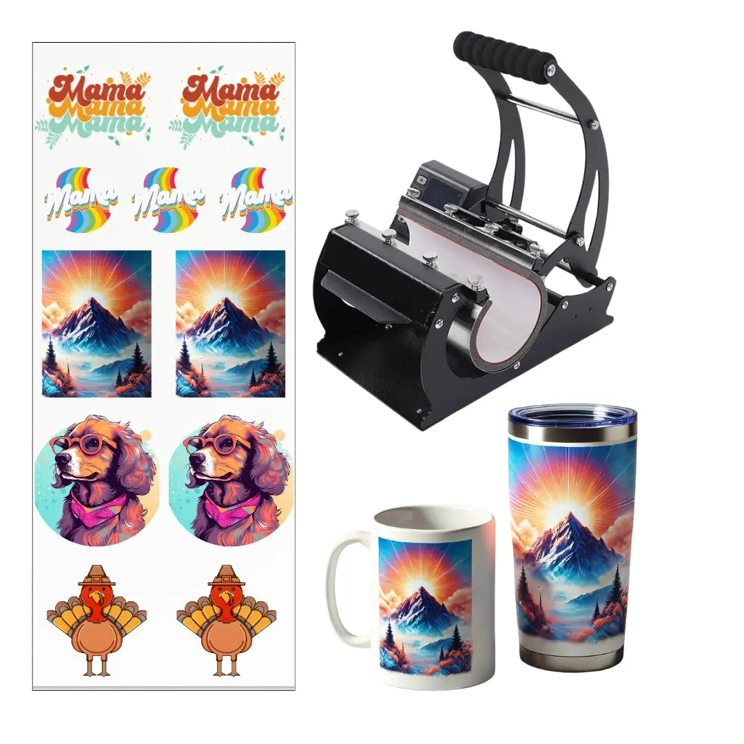 Custom Sublimation Gang Sheet shirtprintstore