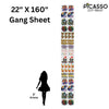 Custom Gang Sheet DTF - Upload a Pre-Made Sheet - Picasso Print