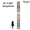 Custom Gang Sheet DTF - Upload a Pre-Made Sheet - Picasso Print