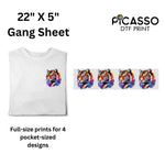 Custom Gang Sheet DTF - Upload a Pre-Made Sheet - Picasso Print