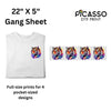 Custom Gang Sheet DTF - Upload a Pre-Made Sheet - Picasso Print