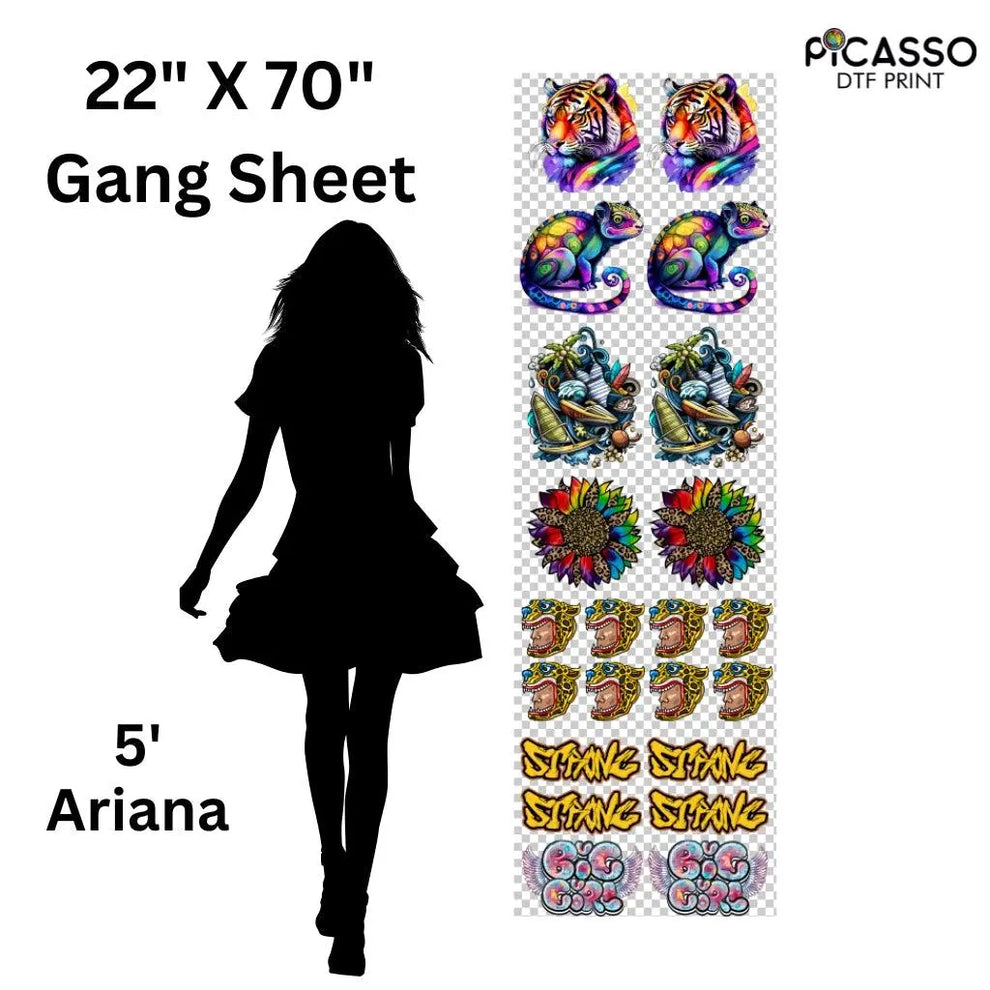 Custom DTF Gang Sheets - Upload a Pre-Made Gang Sheet