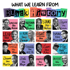 What We Learn From Black History - Picasso Print