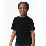 Gildan - Softstyle® Youth T-Shirt - 64000B Black Picasso Print