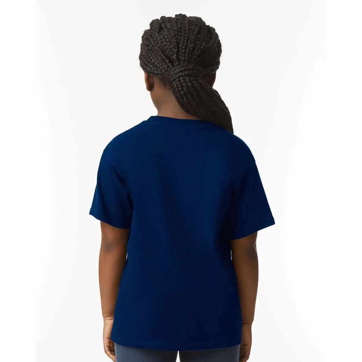 Gildan - Softstyle® Youth T-Shirt - 64000B Navy Picasso Print
