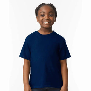 Gildan - Softstyle® Youth T-Shirt - 64000B Navy Picasso Print