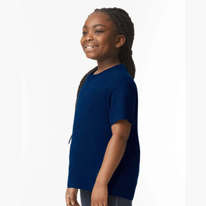 Gildan - Softstyle® Youth T-Shirt - 64000B Navy Picasso Print