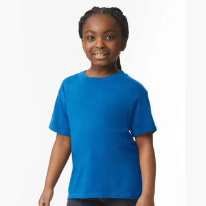 Gildan - Softstyle® Youth T-Shirt - 64000B Royal Picasso Print